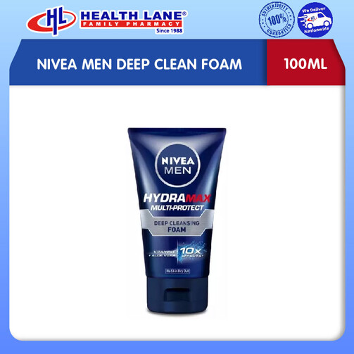 NIVEA MEN DEEP CLEAN BERBUIH (100ML)